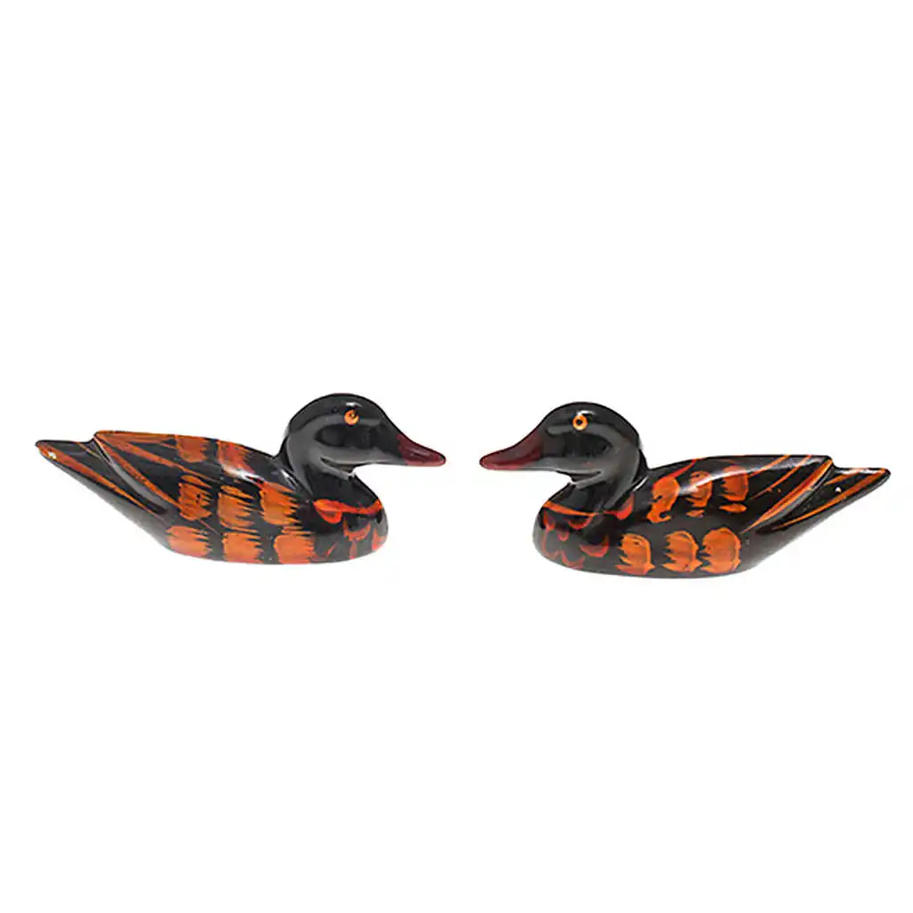 

2 Types Natural Wooden Duck Chopsticks Holder Stand Leaf Shape Chopstick Rest Rack 1 Pair