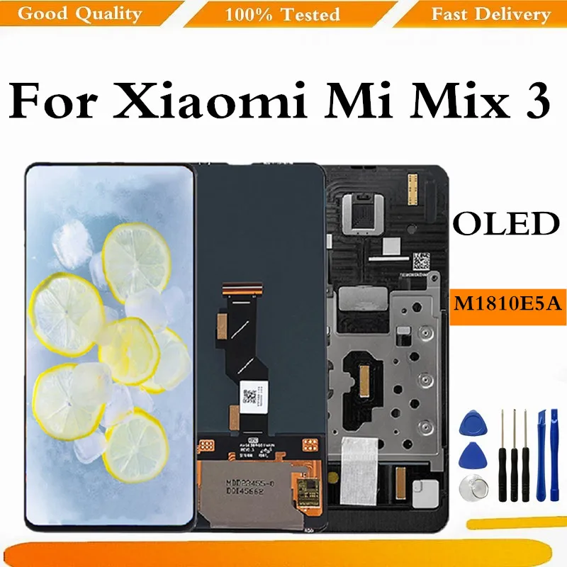 

6.39" LCD For Xiaomi Mi Mix 3 Mix3 LCD Display Touch Screen Digitizer Assembly For Mi MIX3 Mi MIX 3 Display Screen