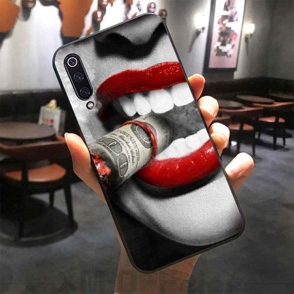 BaweiTE сексуальный красный губы реалистичный стиль черный ТПУ мягкий резиновый