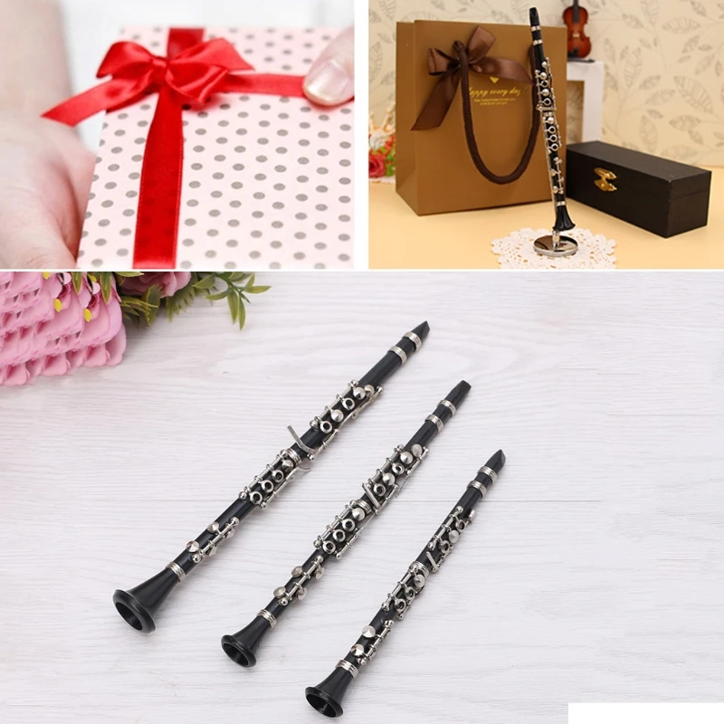 Модель кларнета дисплей для музыкальных инструментов миниатюрный подарок