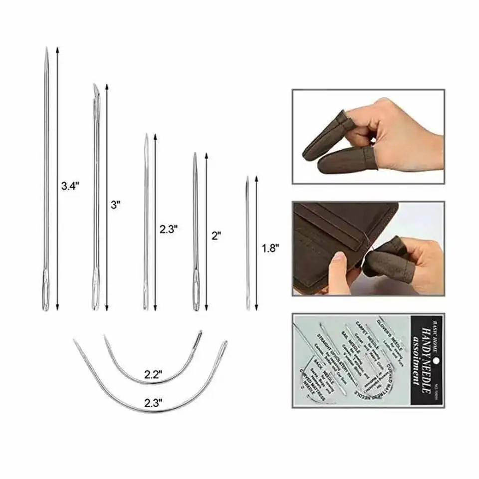 28 шт./компл. швейные инструменты сделай сам набор инструментов для работы с кожей