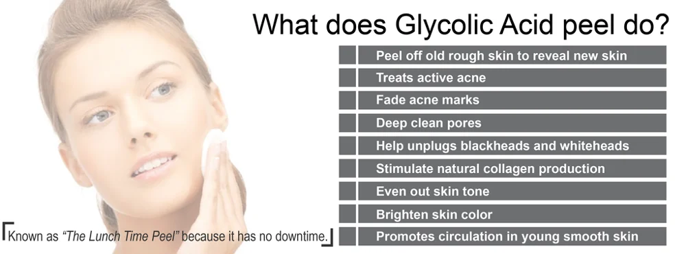 

NEW 50% GLYCOLIC ACID Chemical Peel Kit Medical Grade - 100% Pure! Large 2oz Size FREE SHIPPING