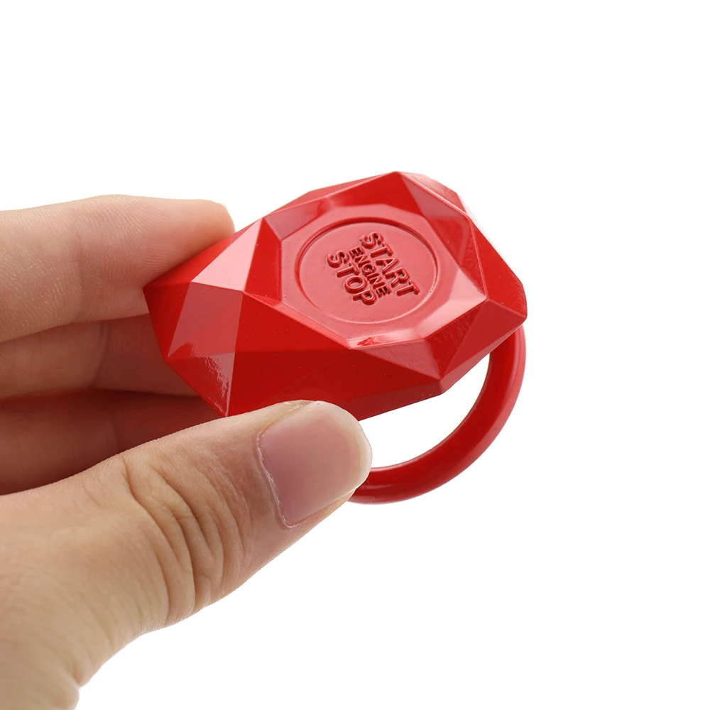 Стильная крышка переключателя пуска автомобиля 1 шт. предотвращает царапины