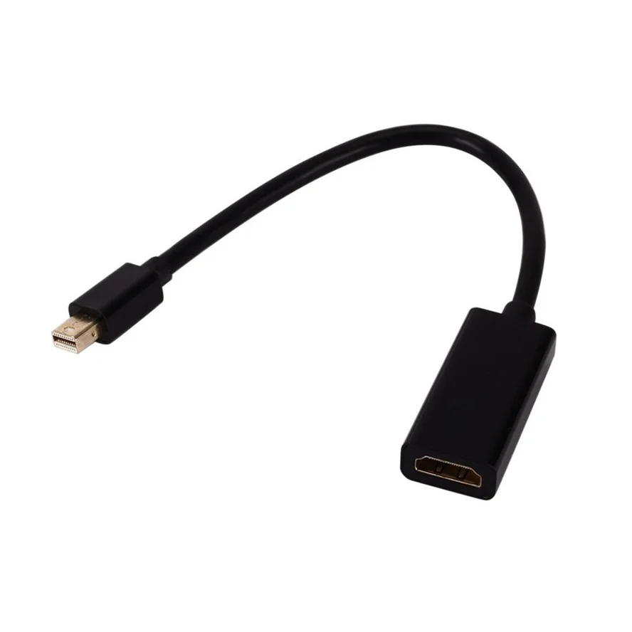 Переходник Grwibeou Mini Display Port DP папа-мама совместимый с HDMI кабель-конвертер для Apple Mac