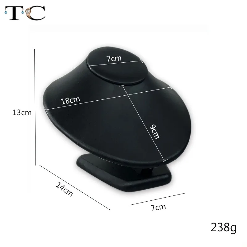 Новейший Вертикальный черный демонстрационный манекен для ювелирных изделий из