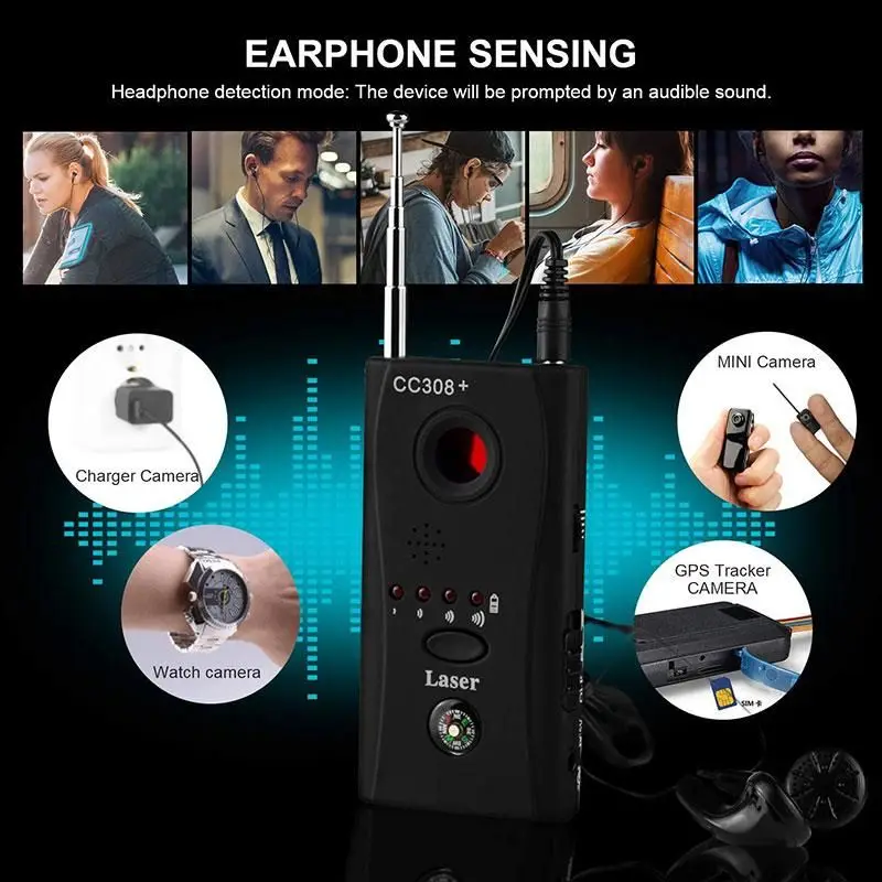 Антишпионский сигнальный детектор ошибок RF|Детали инструментов| |