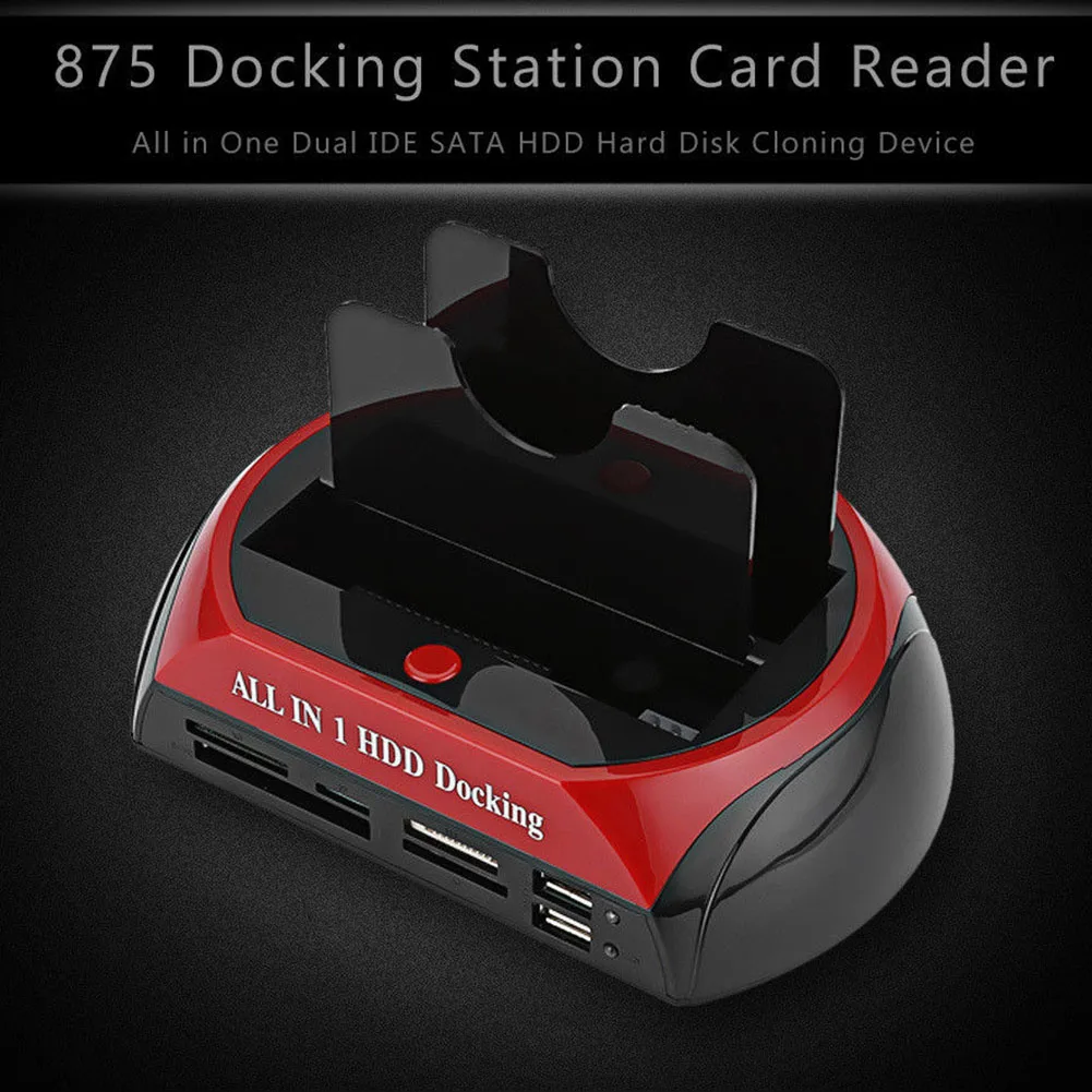 Док-станция для жесткого диска USB 3 0 с несколькими слотами чтения карт IDE \ SATA |