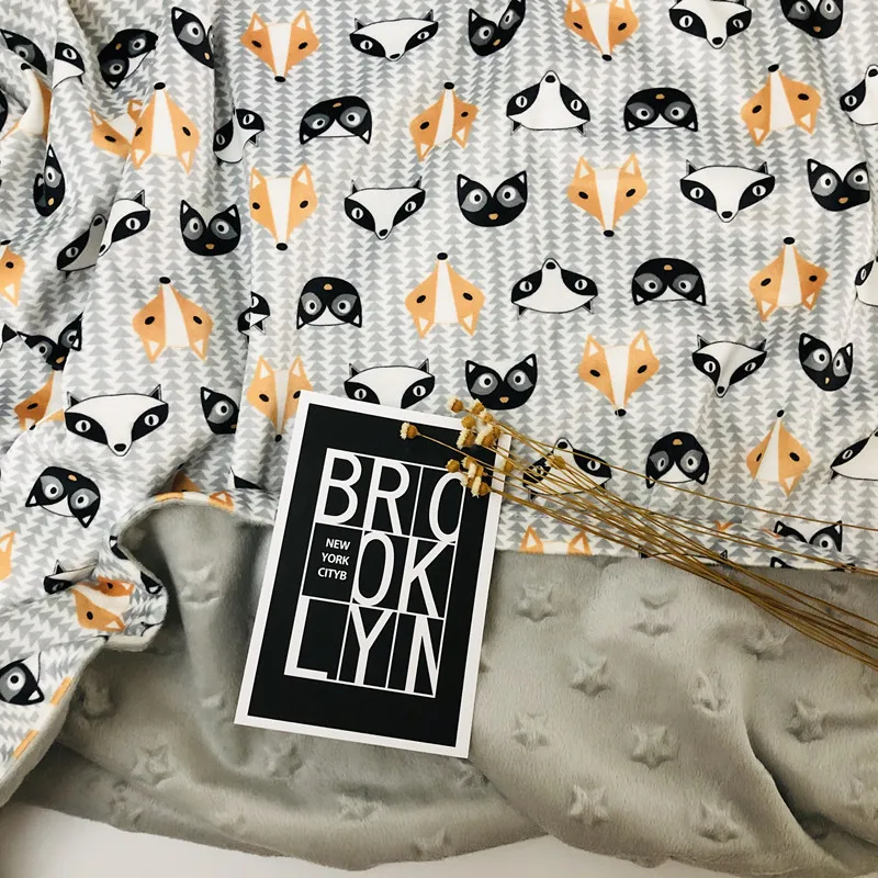 Пуховое детское одеяло s уплотненное Двухслойное Коралловое флисовое пеленание