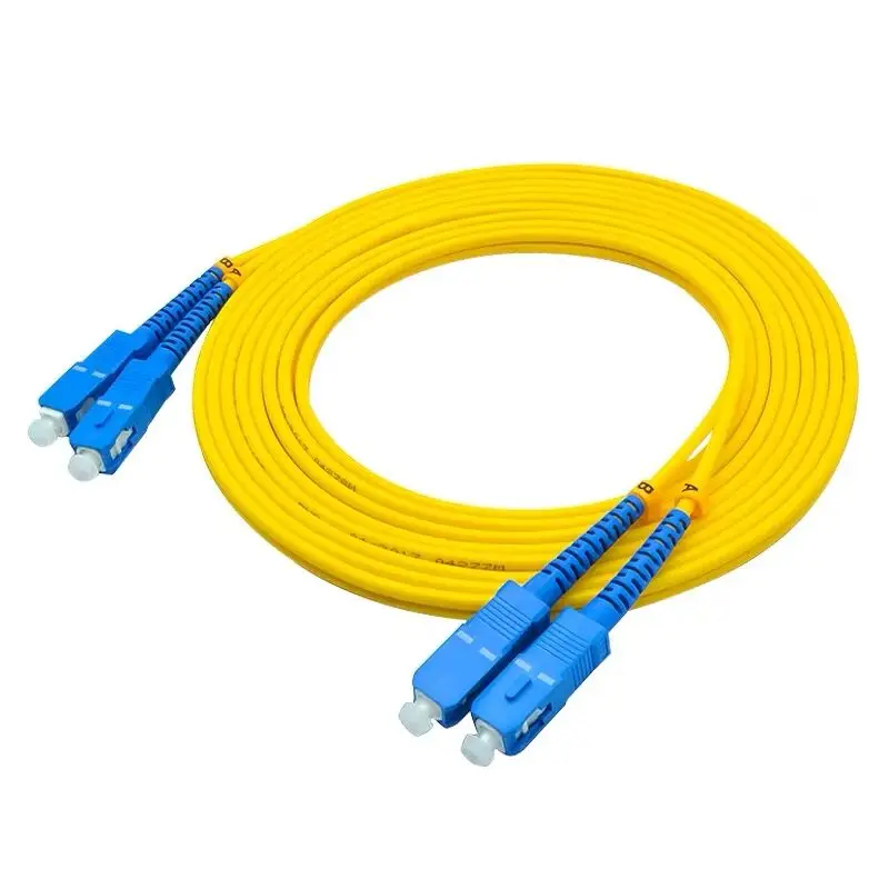 5 шт./лот кабель дуплексный одномодовый SC/UPC-SC/UPC оптоволоконный патч-корд |