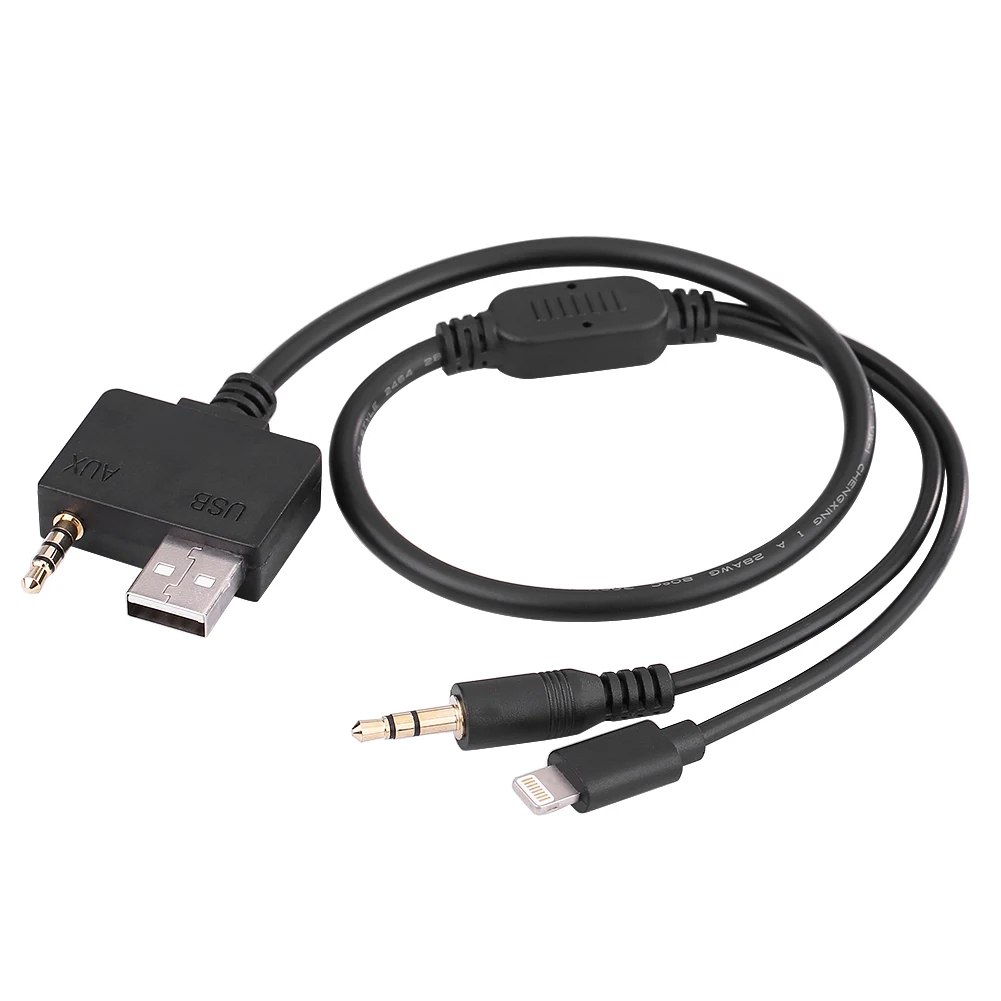 SOONHUA AUX автомобильный музыкальный интерфейс 8 контактный Lightning USB кабель Высокое