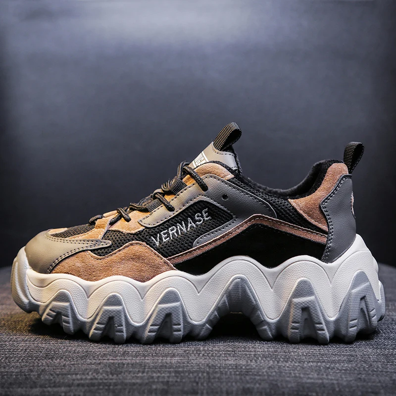 Times/Новинка Римские модные кроссовки визуально увеличивающие рост Женская обувь