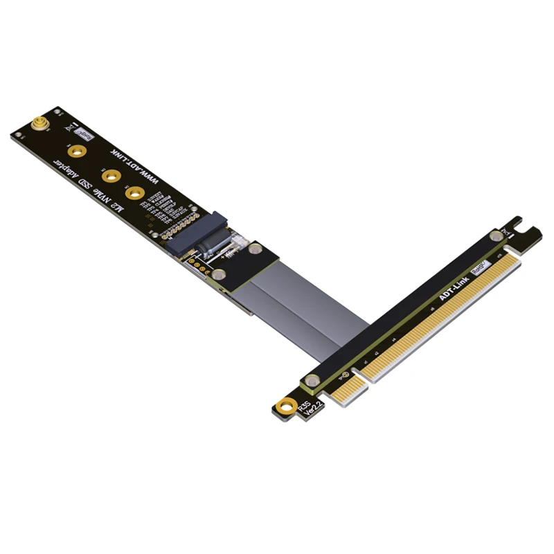 Кабель-удлинитель PCIe X16 на M.2 NVME M2 NVMe SSD адаптер для твердотельного накопителя