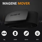 Датчик сердечного ритма MAGENE Bluetooth 4,0 ANT, совместим с GARMIN для компьютера IGPSPORT, бега, спорта, велосипеда, нагрудный ремень с пульсометром