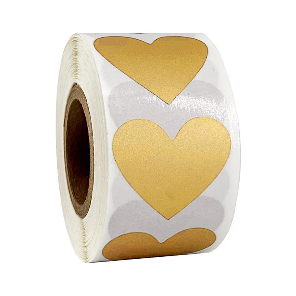 

300 Pieces Heart Shape Scratch Off Labels for Making Greeting Card and Invitation Card Creating Your Scratch Tickets and Games