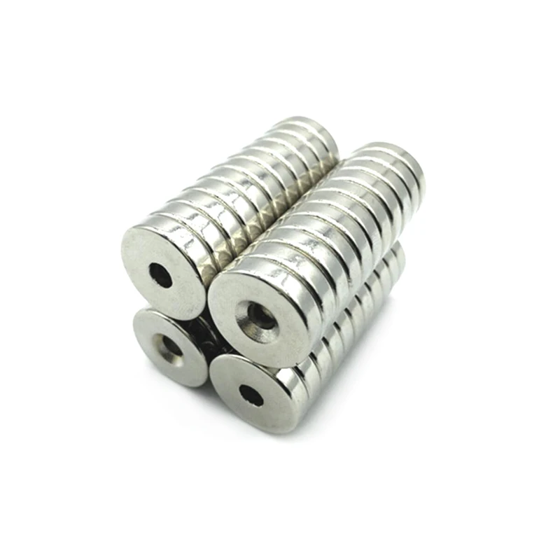500/1000/1500 шт. Неодимовый 20x3-5mm сильные магниты чашки диск потайной 20x3 мм отверстие 5