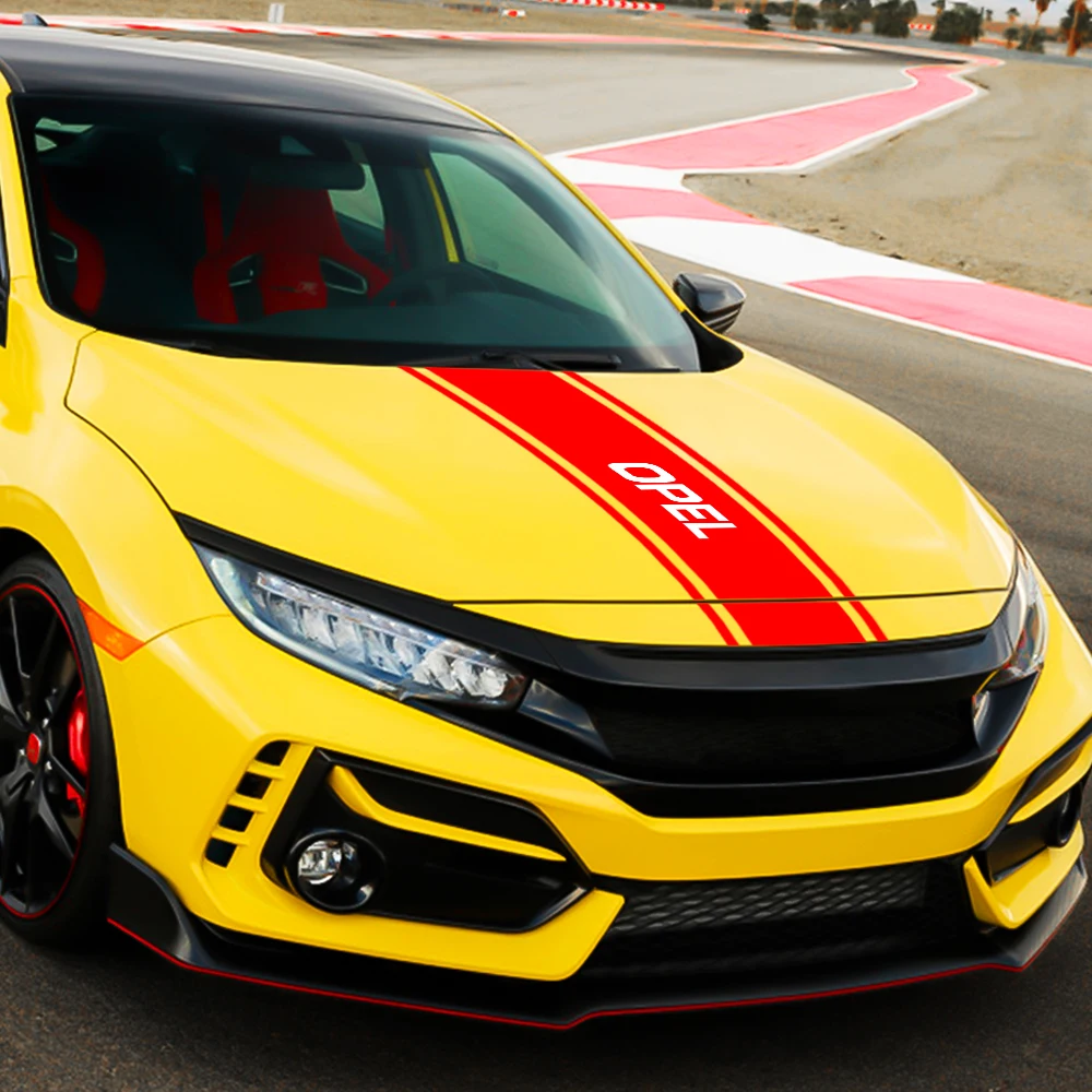 Автомобильная наклейка на капот с защитой от царапин виниловый модный стиль для