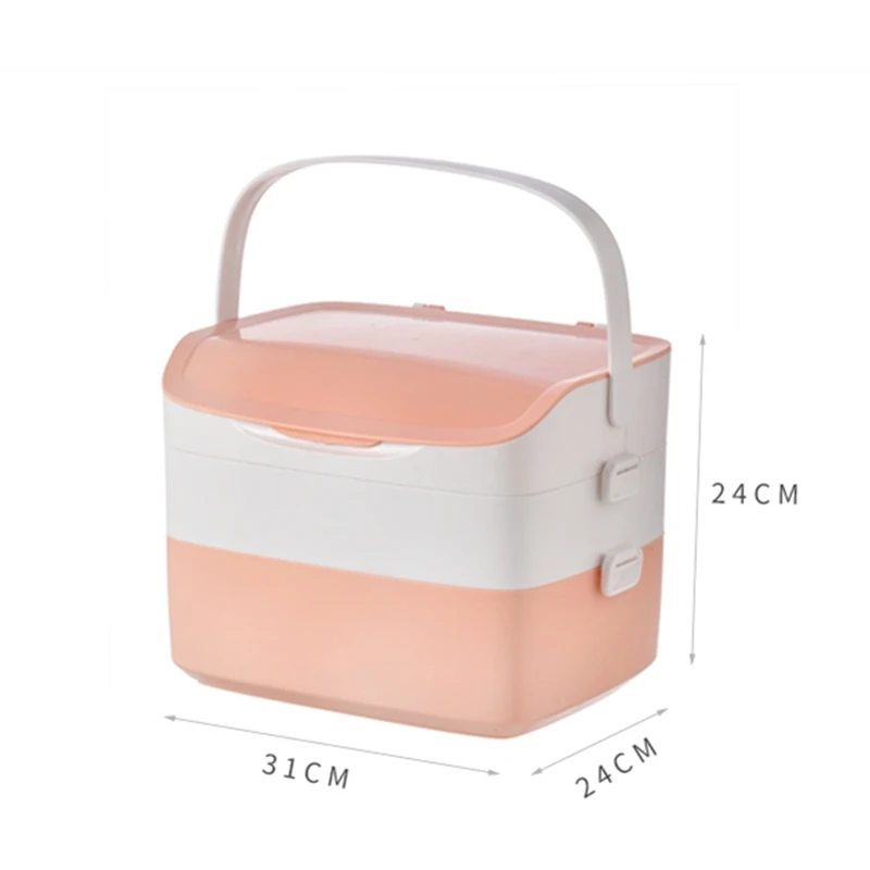 

Medicine Chest Home Multi-layer Large Capacity First Aid Kit Medical Supplies Baby Storage Box Organizer Healthy Plastic PP