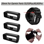 Держатель ремешка для часов Garmin Fenix 5S5splus6S6spro, Сменное Силиконовое резиновое кольцо для часов, застежка-держатель 20 мм