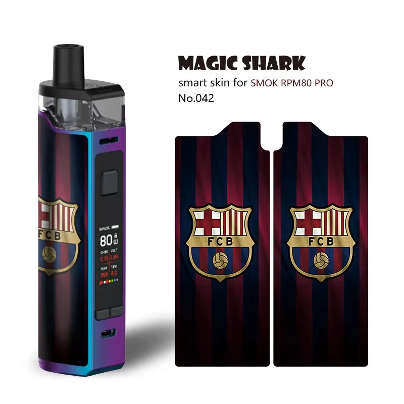 Модный чехол-пленка Magic Shark Vendetta Messi с драконом шариком и черепом наклейка для RPM 80