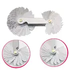 Резьбовая пробка из нержавеющей стали метрический Американский шаг винта 60 и 55 градусов измерительный прибор резьбы