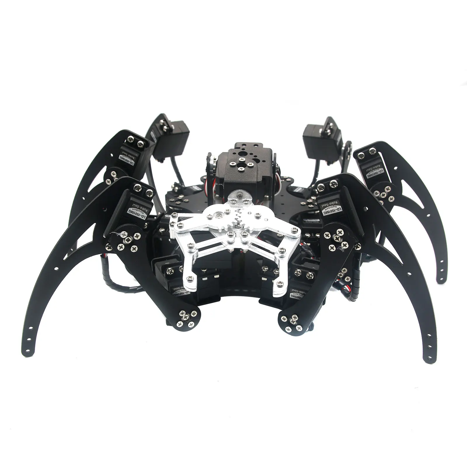 

Fully Compatible 20DOF Aluminium Hexapod Robotic Spider Six Legs Robot Frame Kit