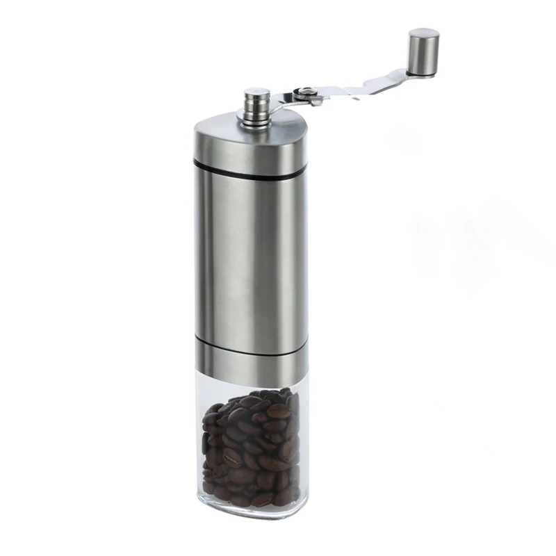 

Hand Crank Portable Manual Coffee Grinder Machine Stainless Steel Coffee Grinder Household Molinillo Cafe Coffeeware DG50MCG