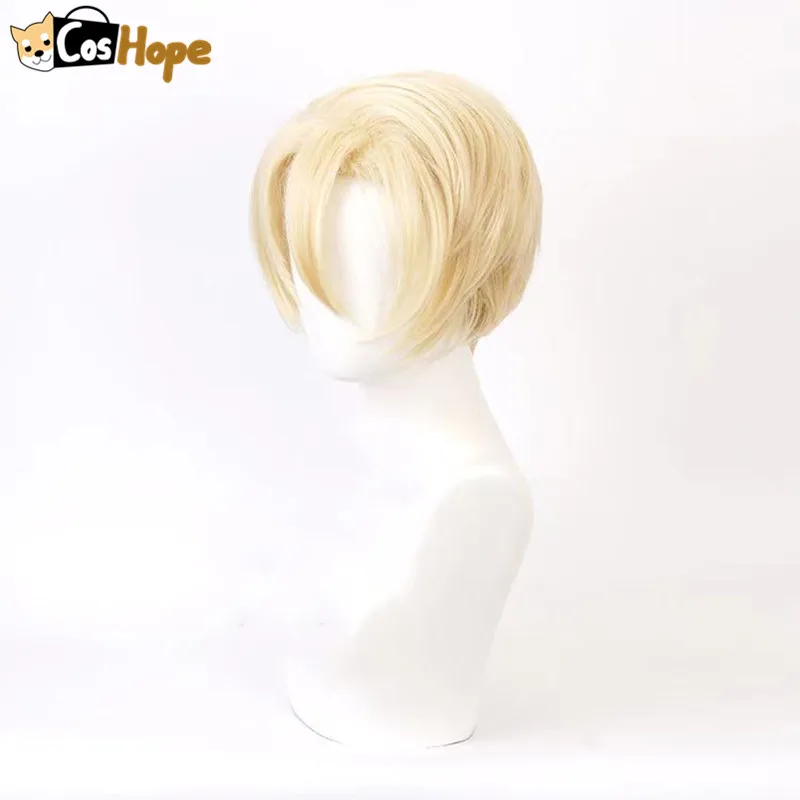 Парик для косплея Dimitri с эмблемой огня термостойкие синтетические короткие