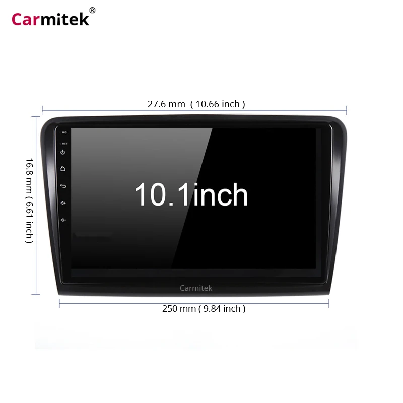 Автомобильный мультимедийный плеер Carmitek Android 8 1 радио для Skoda Superb 2008 2009 2010 2012 2013 2014