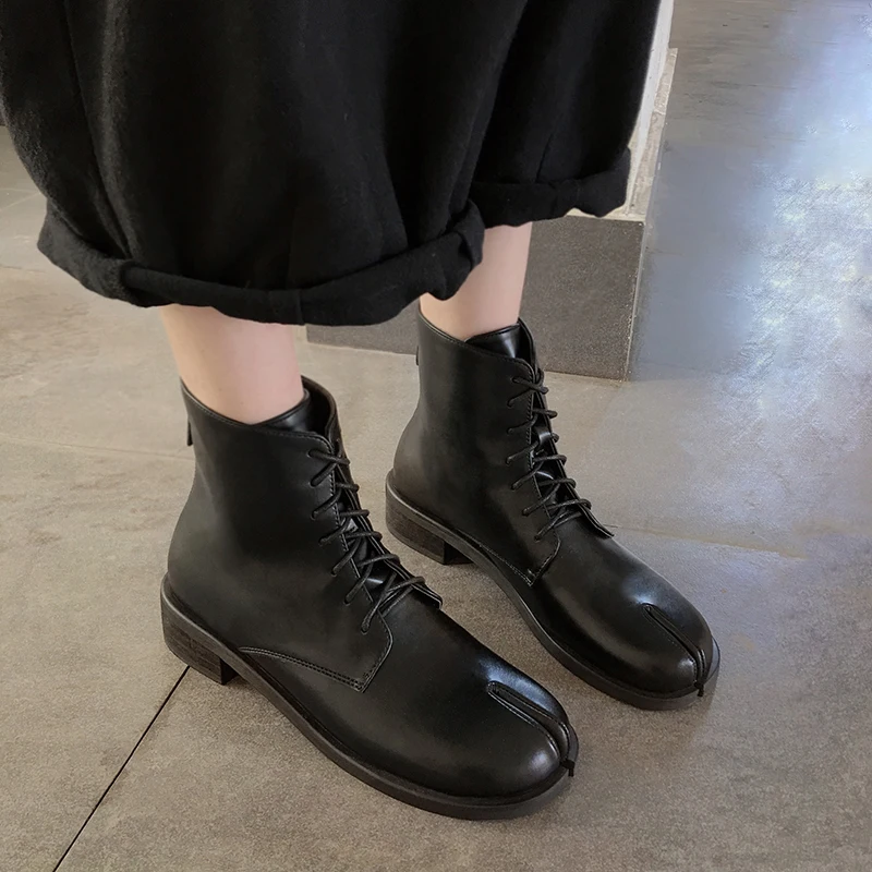 Модные Ботинки martin в стиле ретро коллекция 2019 года зимние короткие ботинки из