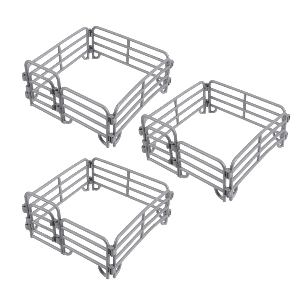 

1 Set/12pcs Farm Fence Panel Accessories Durable Kids Panel Educational Gift