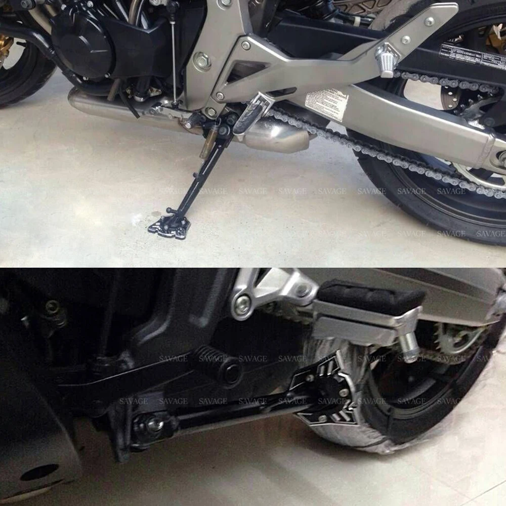 Боковой удлинитель с откидной ножкой для HONDA NC700X NC700S NC750S CB400 CB900F HORNET NC700 X/S