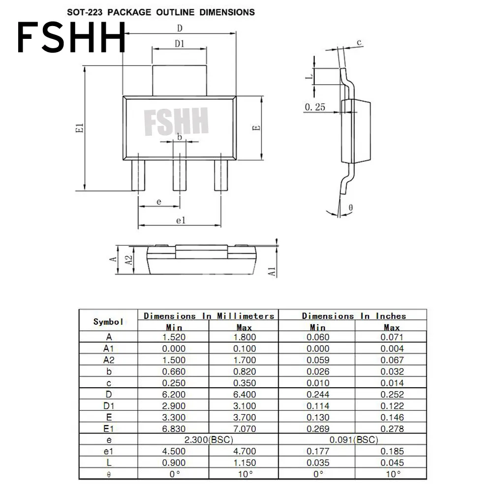 Рисунок 4 - SOT-223 tset socket SOT223 тестовый