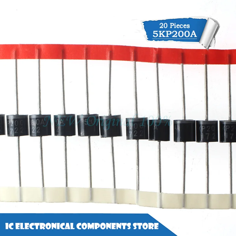 

New original 5KP200A R-6 5KW 200V 20PCS/LOT