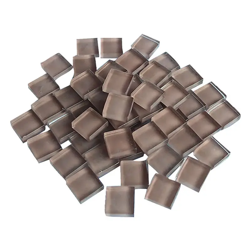 glass mosaic 105 г креативная керамическая мозаичная плитка DIY настенные поделки ручной работы декоративные материалы различные смеси неправильных оптических капель стекла@ 30 - Color: glass mosaic
