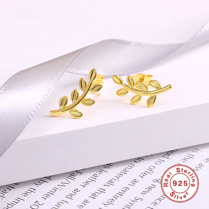 Серьги ROXI в форме листа свадебные украшения стиле бохо корейские трендовые