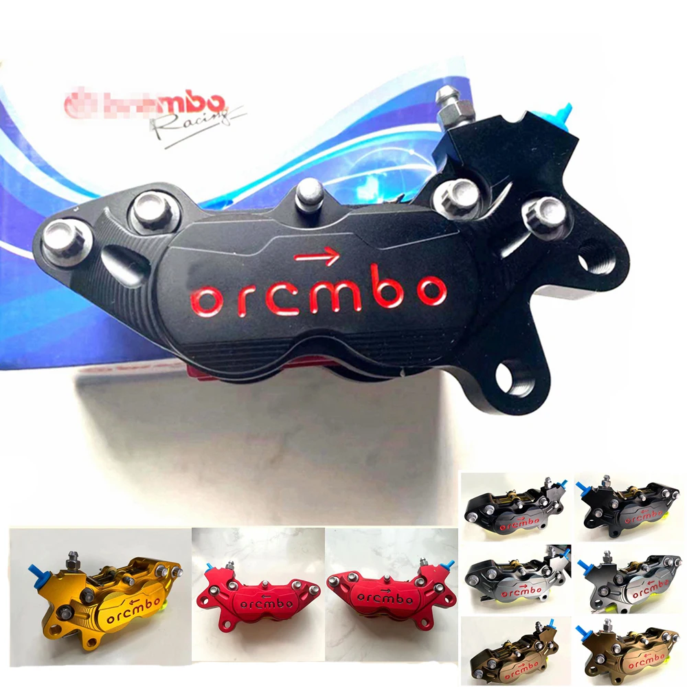 

Motorcycle Accessories Universal 40mm Front Rear Brake Calipers 4 Piston 32 * 27mm For Honda Yamaha Kawasaki Suzuki Ducati KTM