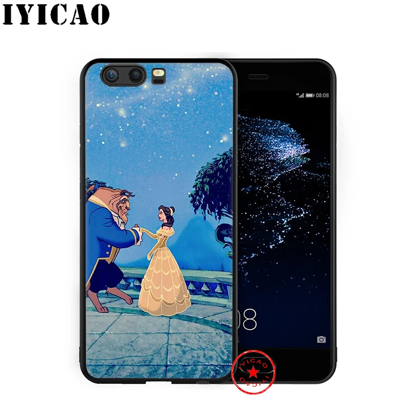 IYICAO Красавица и Чудовище мягкий чехол для huawei P30 P20 P10 P9 P8 2017 2016 2015 P Smart Z Plus 2019 mate 20 10