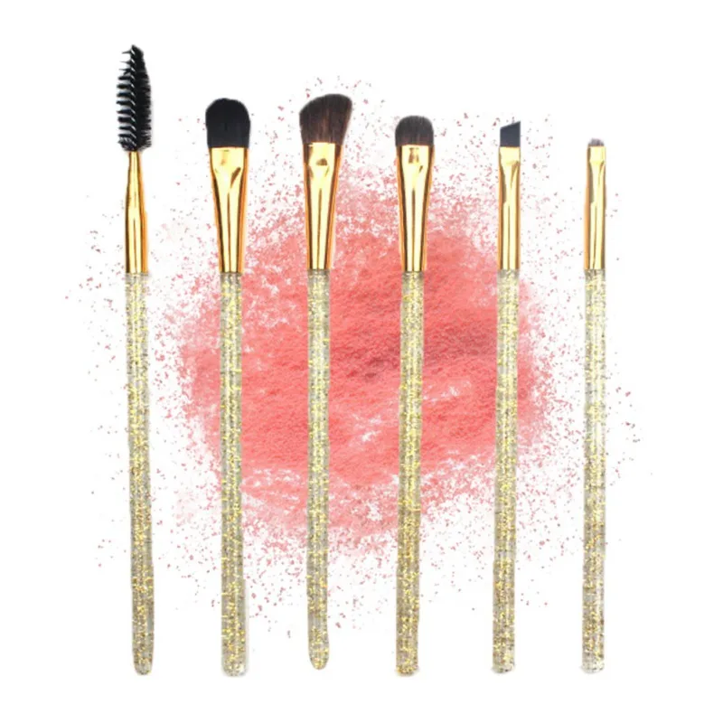 

6 Pcs/set Professional Makeup Brush Eyeshadow Eyelash Eyebrow Eyeliner Lip Make Up Brush Cosmetic Beauty Tool