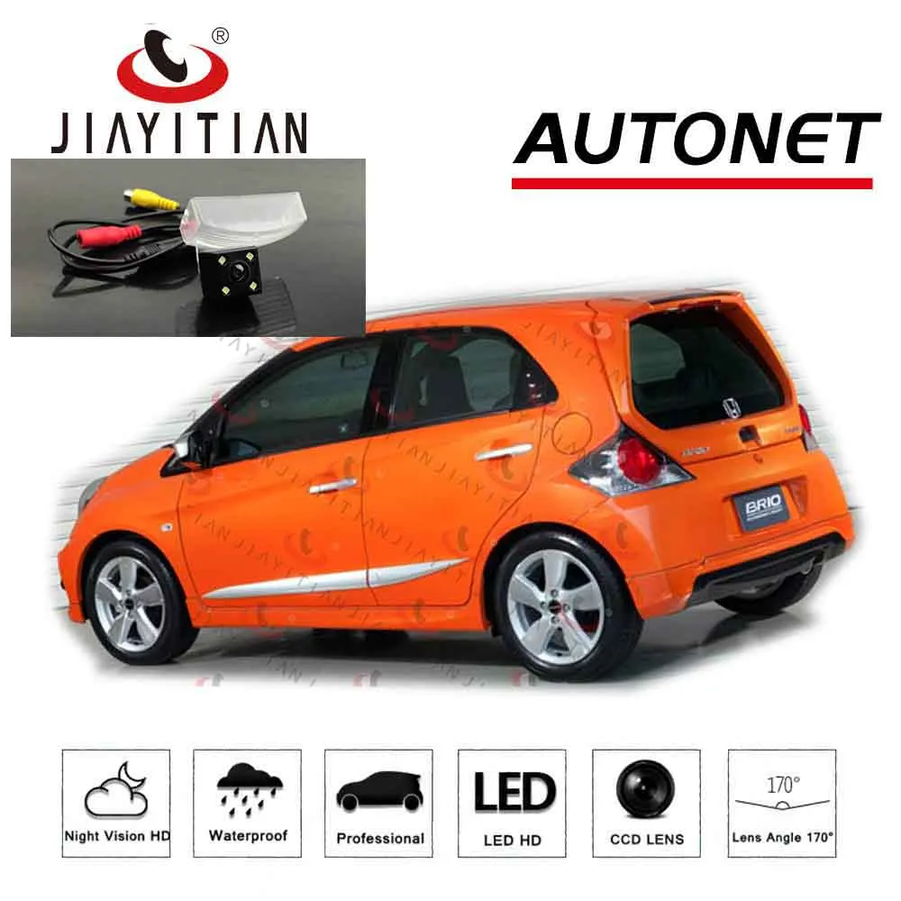 Камера заднего вида JIAYITIAN для Honda Brio 2011 ~ 2019 хэтчбек CCD/ночное видение/камера
