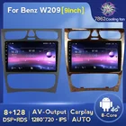 8G + 128G Android 11 IPS автомобильный dvd Радио gps плеер для Mercedes Benz W209 W203 W168 M ML W463 Viano W639 Vito Vaneo Canbus WIFI