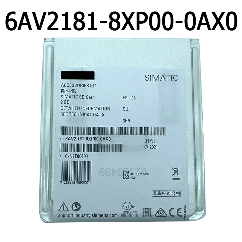 

100% Originla New 2 years warranty 6AV2181-8XP00-0AX0 2 GB