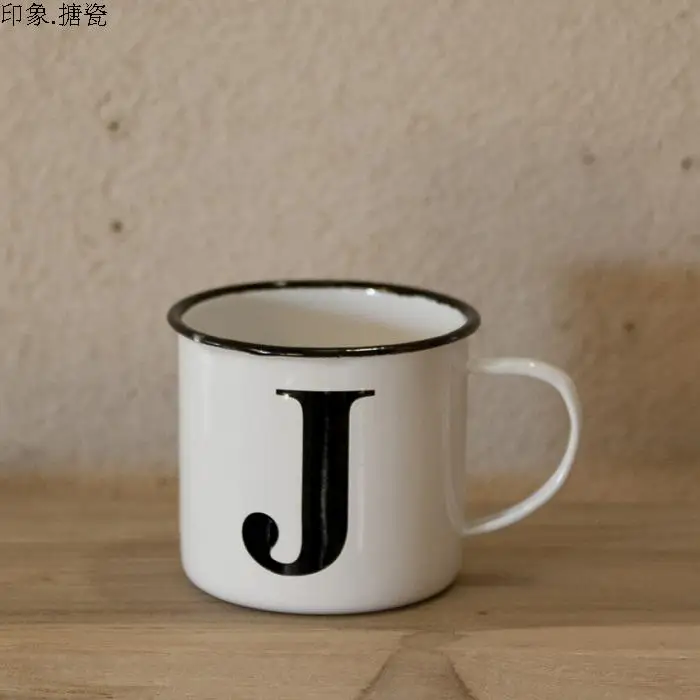 D = 9 см эмалированная японская классическая чашка с буквами для влюбленных