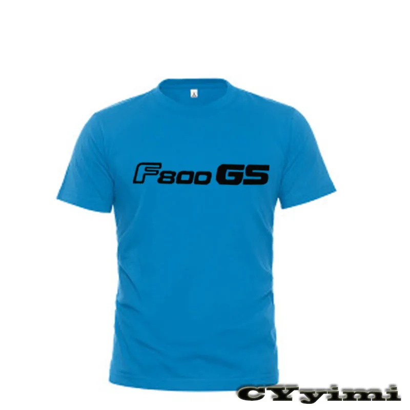 For BMW F800GS T Shirt Men New LOGO T-shirt 100% Cotton Summer Short Sleeve Round Neck Tees Male | Автомобили и мотоциклы