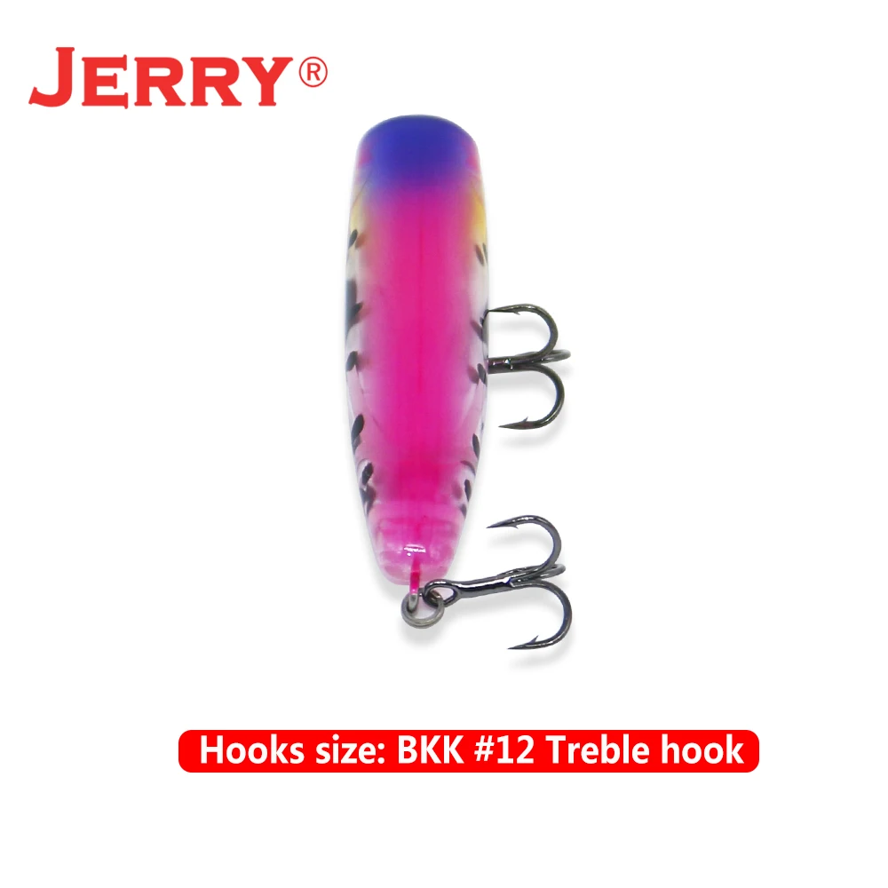 Jerry Stopper 5 см пресноводная спиннинговая рыболовная приманка жесткая пластиковая