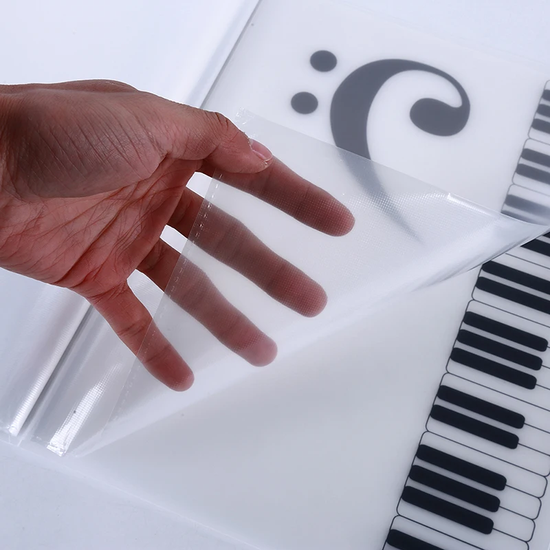 80 Sheets A4 Music Book Folders Piano Score Band Choral Data Large Capacity File Folder Portfolio Office Stationery | Дом и сад