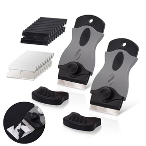 2 шт., скребок для удаления виниловых наклеек на стекле