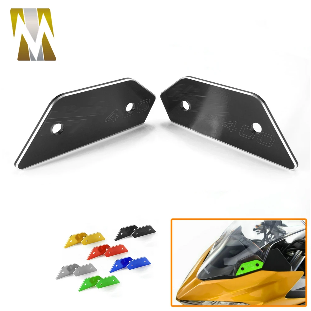 

For KAWASAKI NINJA400 2018 NINJA 400 2019 Motorcycle Accessories Moto Rearview Mirrors Hole Cover For KAWASAKI NINJA Accessorios