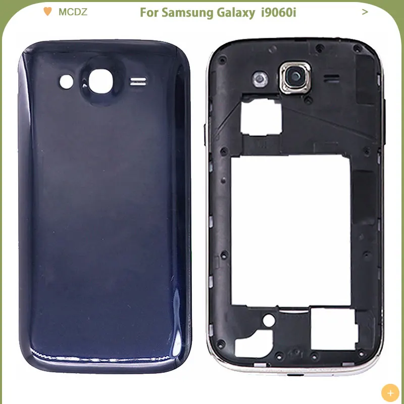 Новый чехол для аккумулятора Samsung Galaxy Grand Neo i9060i задняя крышка средняя рамка