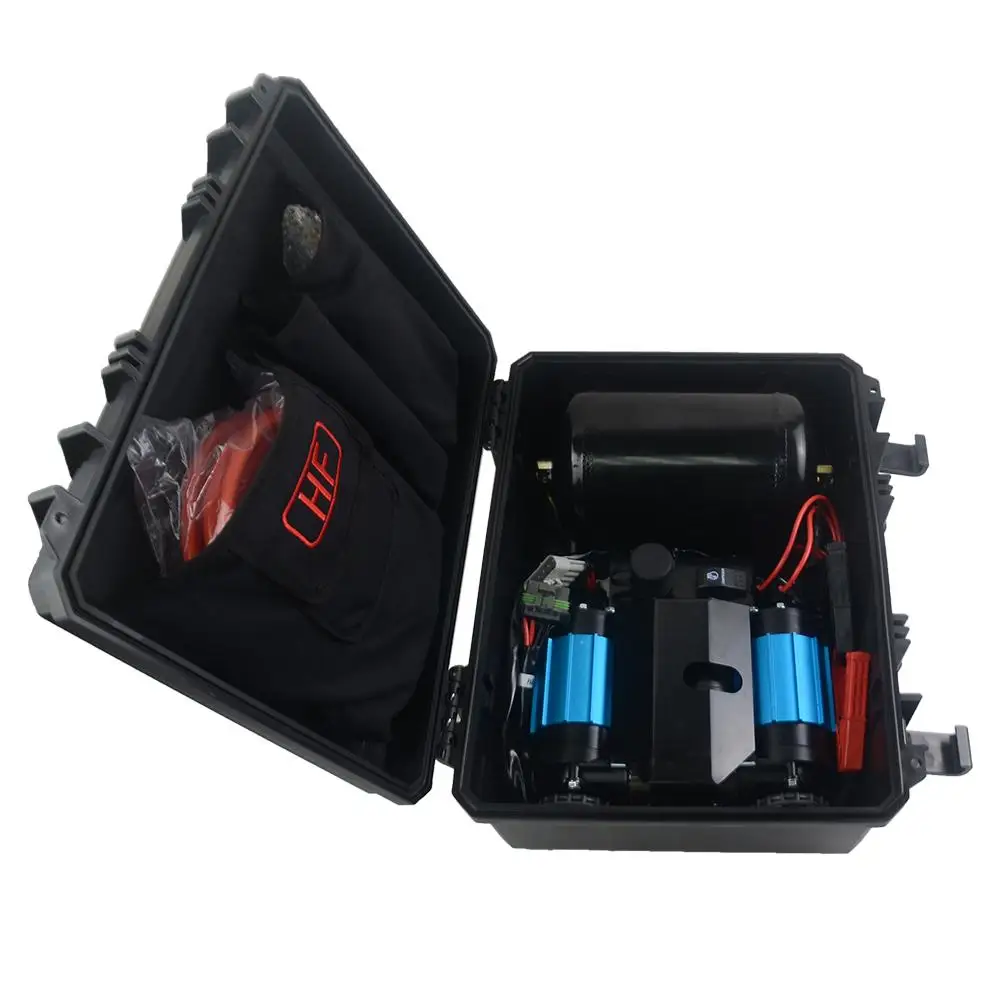 AP03 For Universal New 12 Volt Twin Motor High Performance Portable Air Compressor Kit CKMTP12 |