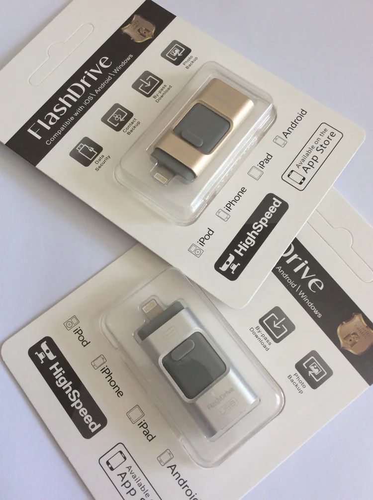 128 ГБ для iPhone 7 iPad iPod iOS Android Phone Pen Drive 256 Гб OTG USB 3 0 флэш накопители HD карта памяти